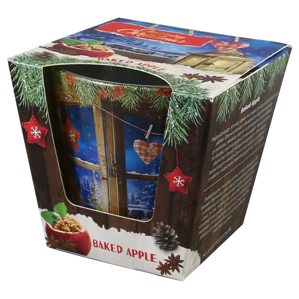Lumanare de Craciun parfumata in pahar 115 gr, Charming Christmas - imagine 2