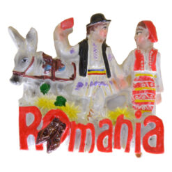 Alternative view of Magnet de frigider din rasina 7x8 CM - Design Traditional