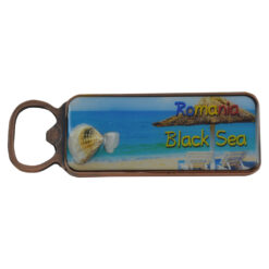 Desfacator sticle cu magnet Black Sea/Romania 10 CM - imagine 3