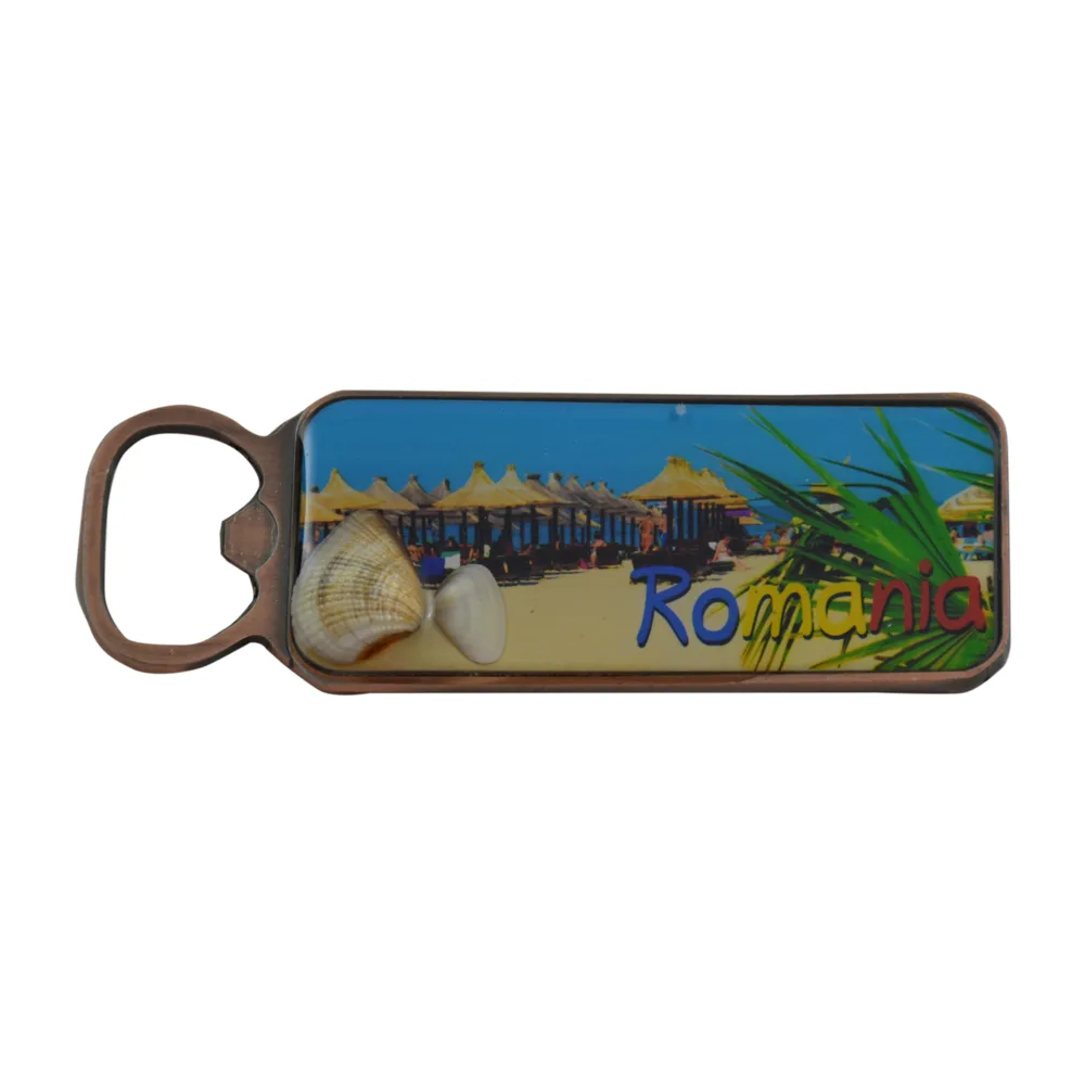 Desfacator sticle cu magnet Black Sea/Romania 10 CM - imagine 4
