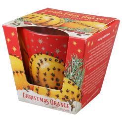 Alternative view of Lumanare de Craciun parfumata in pahar 115 gr, Christmas Orange
