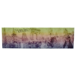 Magnet frigider din plastic Romania 17x5 CM, Modele variate - imagine 4