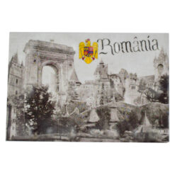Magnet frigider din plastic Romania 8x5 CM, Peisaje/Castele - imagine 5