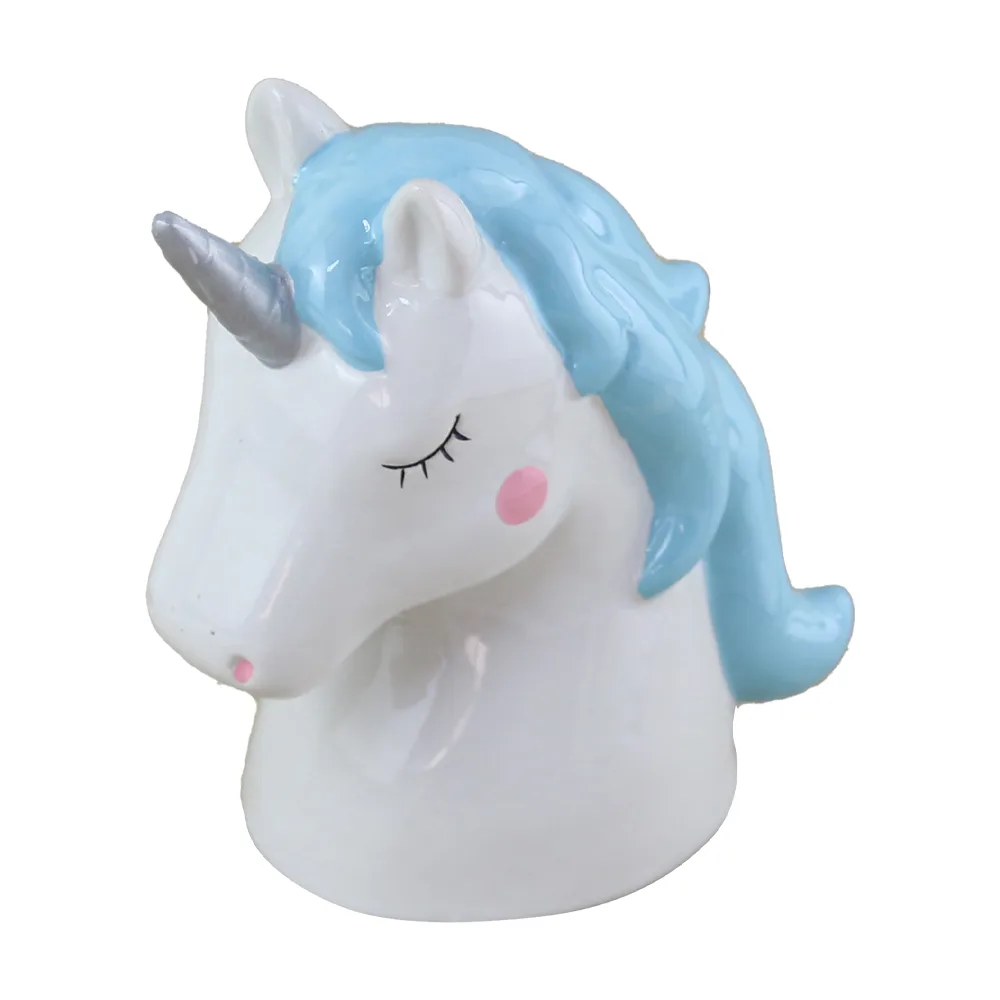 Pusculita din ceramica Unicorn 12x13 CM - imagine 2