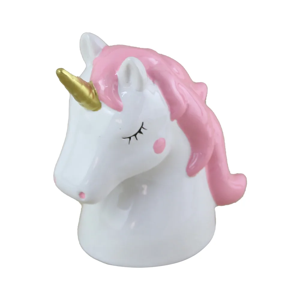 Pusculita din ceramica Unicorn 12x13 CM - imagine 3