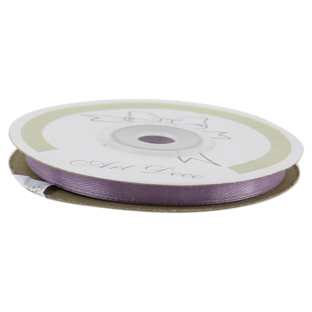 Rola panglica satin Mov 6 mm x 25 m, Art Deco