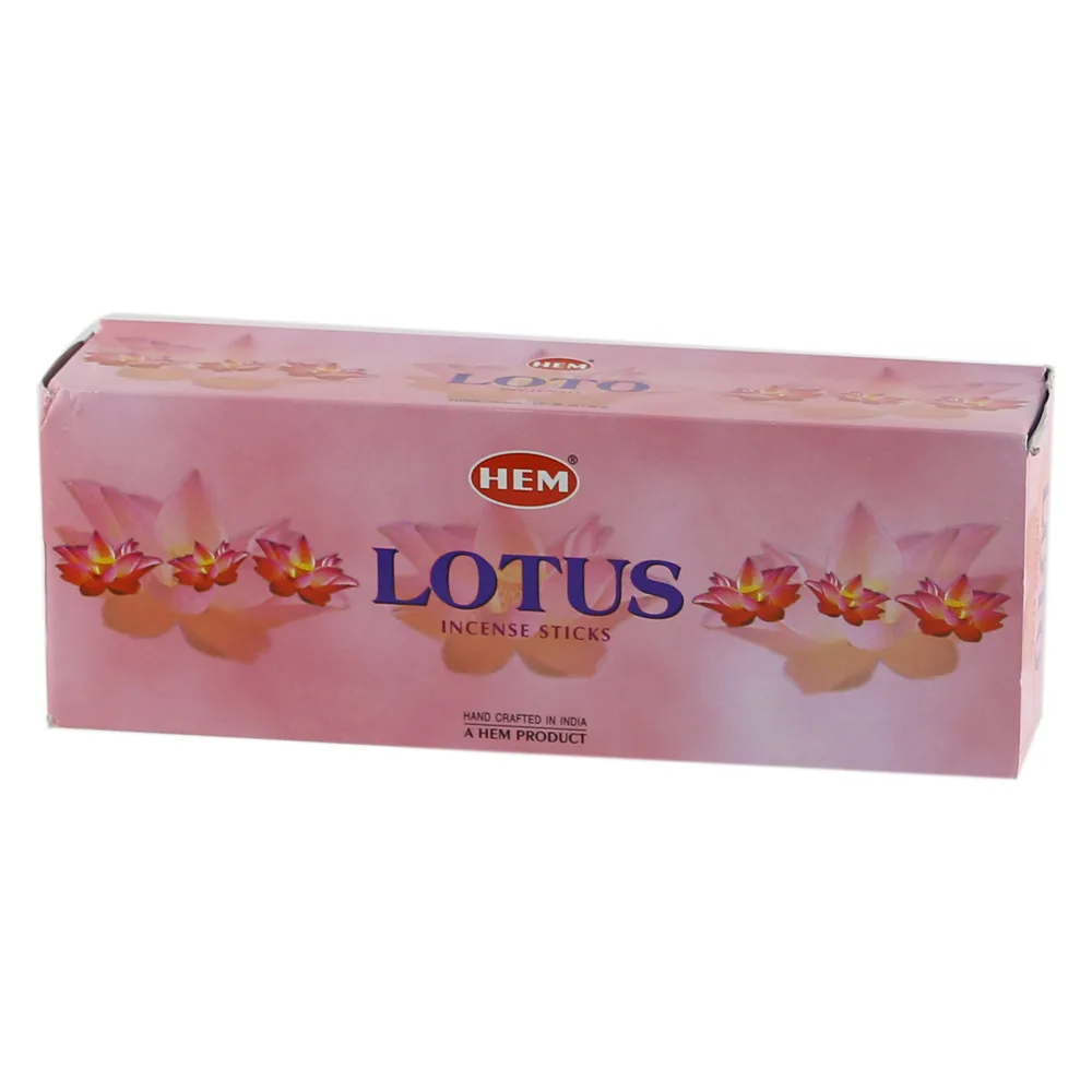 Betisoare parfumate Lotus, 6 cutii de 20 de betisoare, HEM product