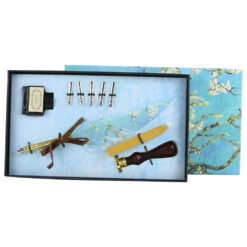 Set de Caligrafie cu Pana, stil Vintage, Art Gallery - 9 piese - imagine 6