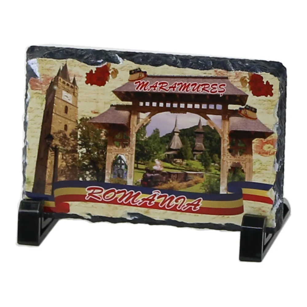 Placa din ardezie Maramures 14 x 9 cm, Romania