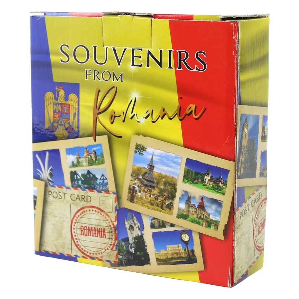 Set 4 pahare din sticla 35 ml, Manastiri din Romania - Voronet, Putna, Humor si Sucevita - imagine 3