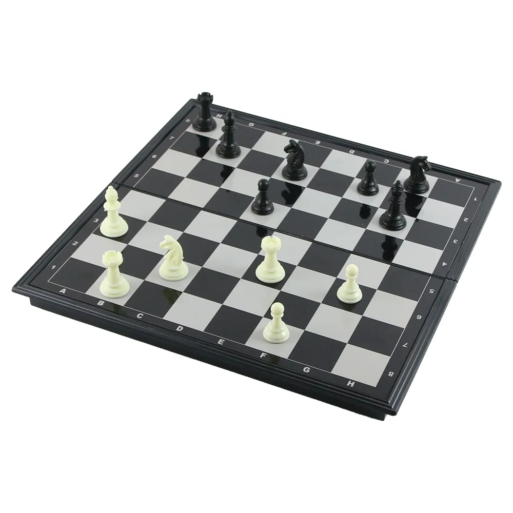 Joc sah magnetic din plastic 30x30 CM