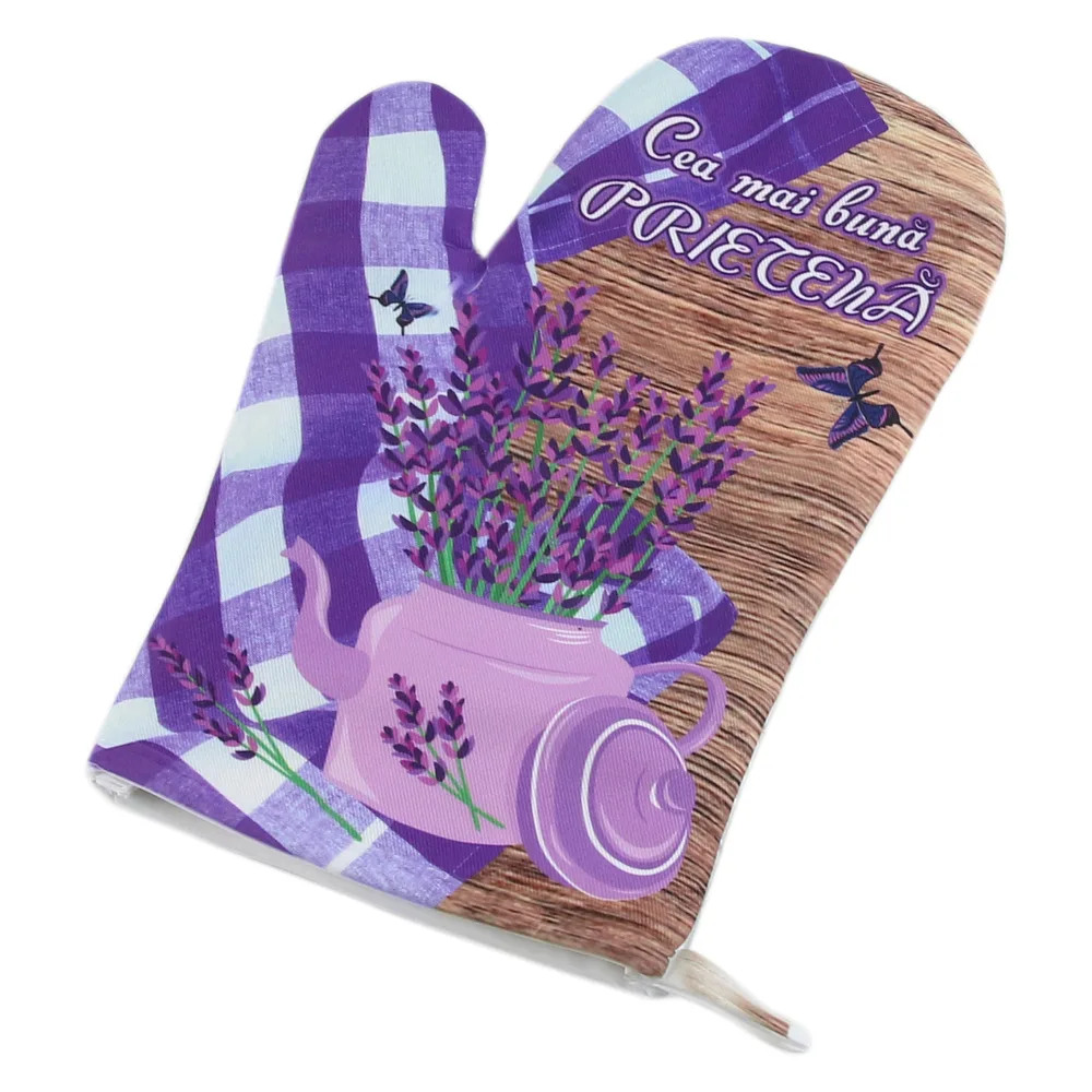 Manusa de bucatarie "Cea mai buna Prietena", Lavanda