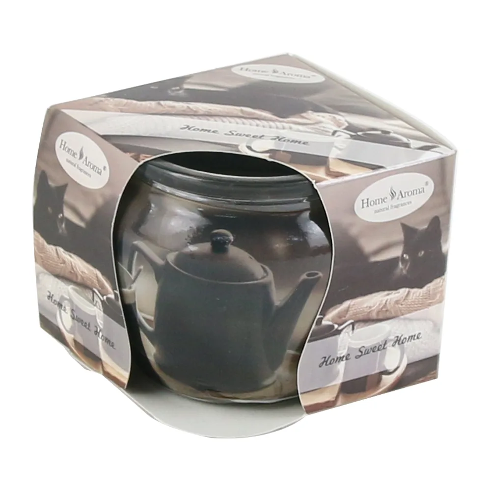 Lumanare parfumata in pahar Home Sweet Home, Home Aroma 220 gr
