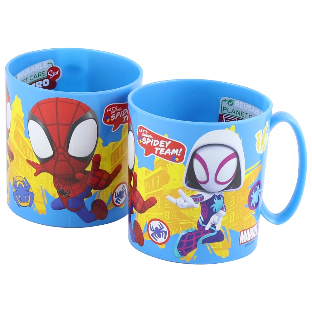 Cana din plastic Spidey Team 350 ml