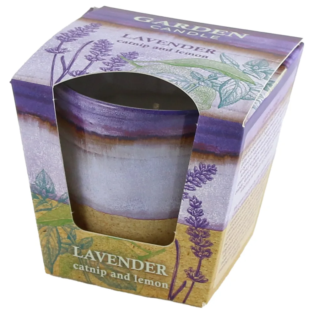 Lumanare parfumata Garden Candle 115 gr, Verbena/Lavender - imagine 2
