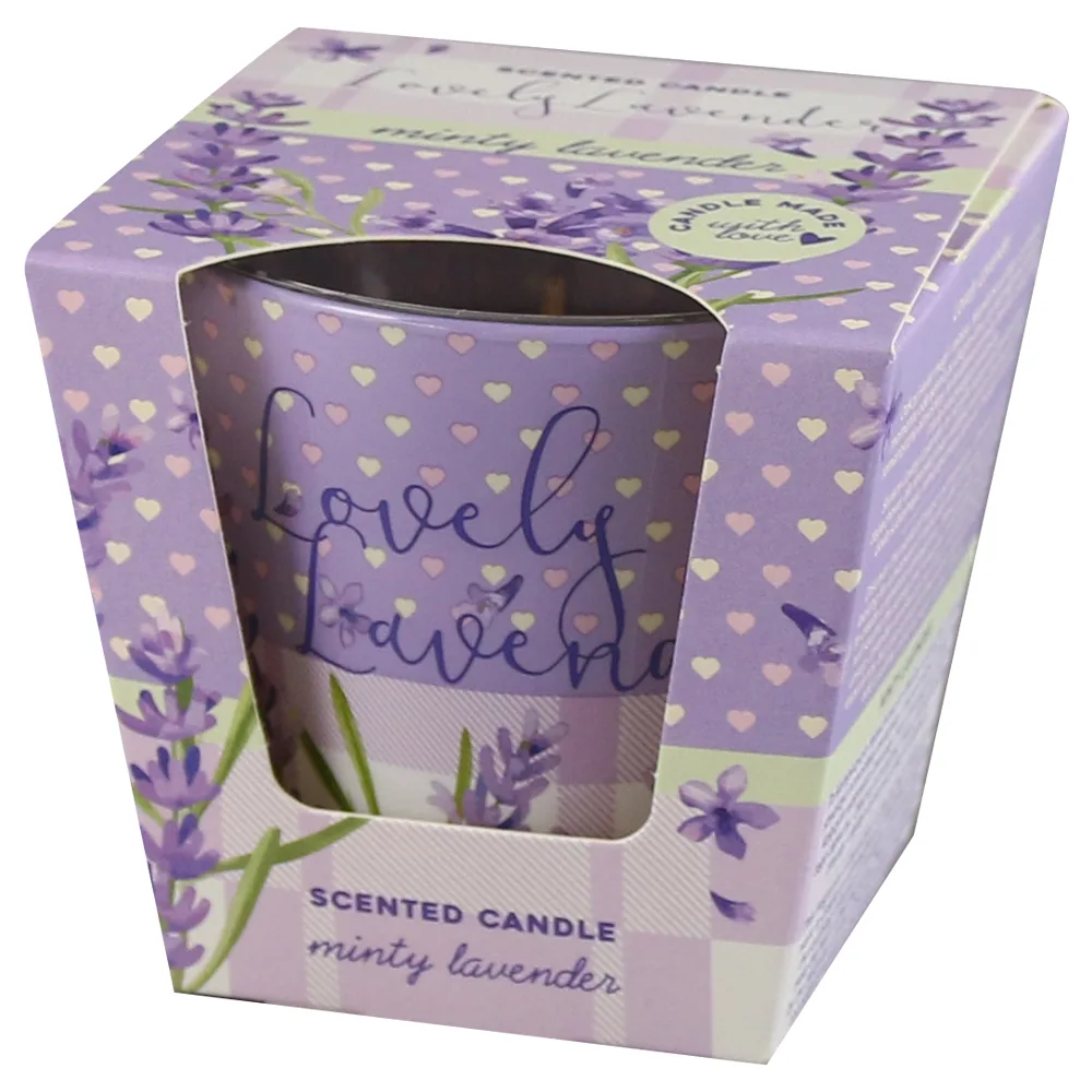 Lumanare parfumata Lovely Lavender 115 gr, lavender lemonade/minty lavender - imagine 2
