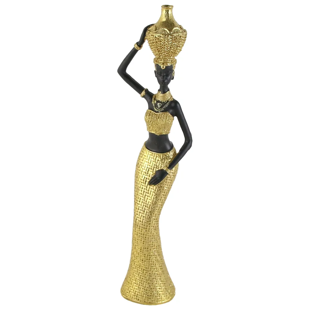 Statueta Negresa, din rasina 6x29 CM