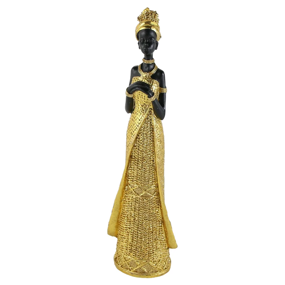 Statueta Negresa, din rasina 8x27 CM