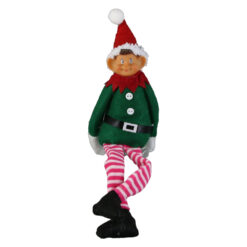 Figurina Elf 10x33 CM, din textil - imagine 2