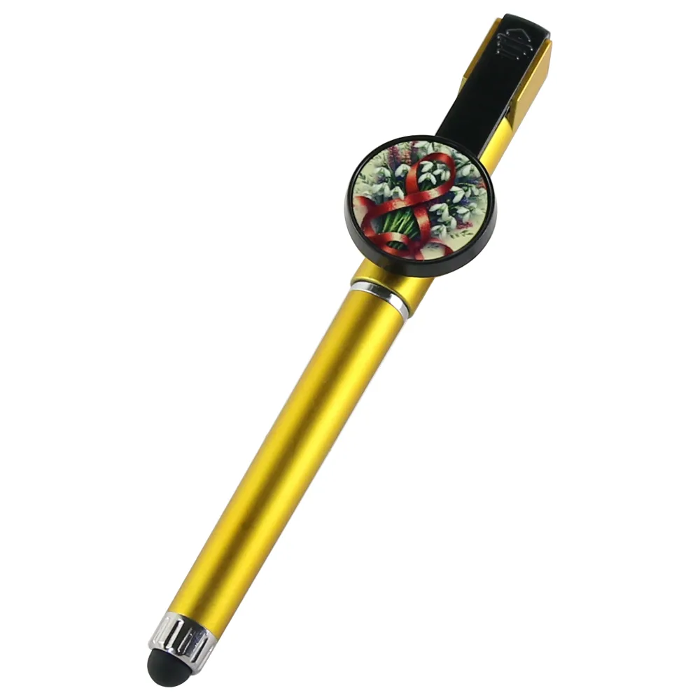 Pix touchscreen 14 CM, ghiocei 8 Martie, galben