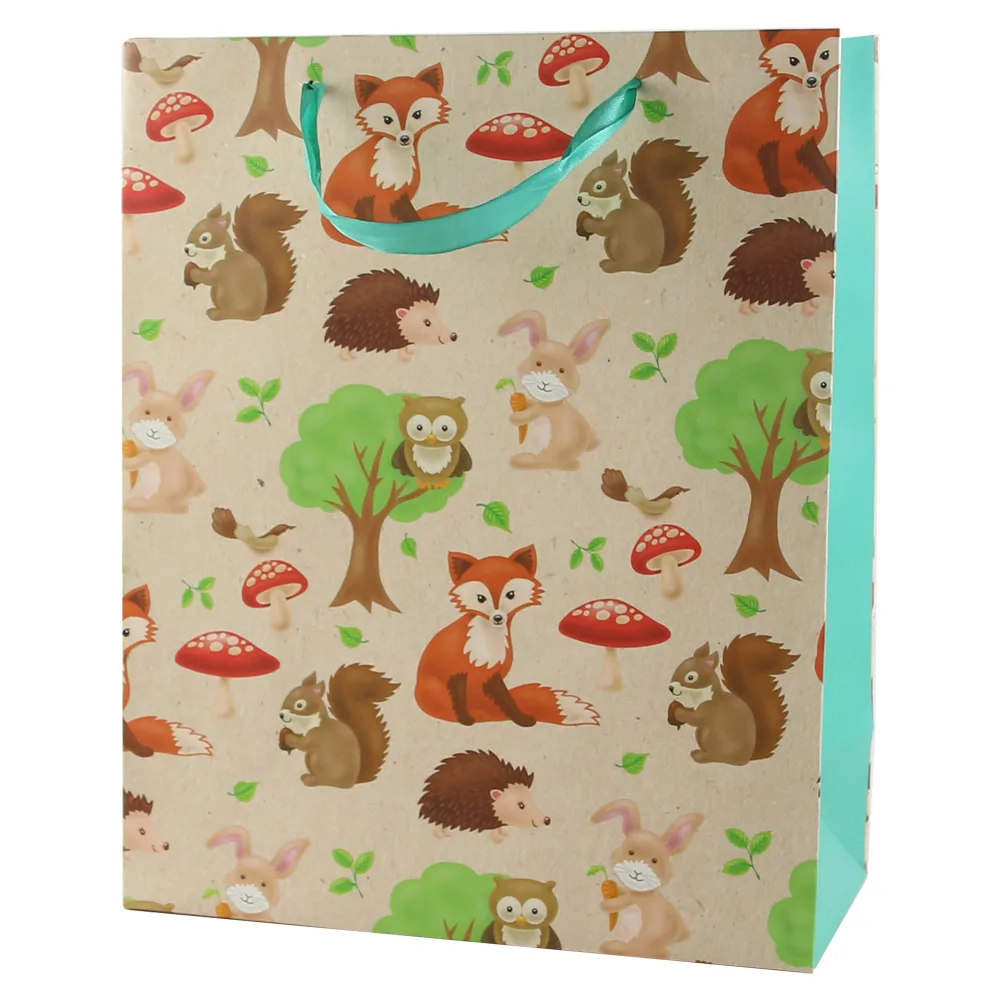 Punga cadou din hartie 26x32 CM, animale