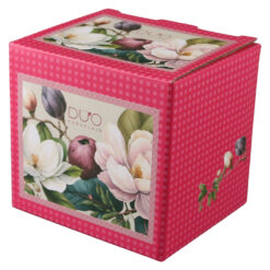 Cana portelan cu infuzor metalic si capac 430 ml "Magnolie" in cutie decorativa - imagine 3