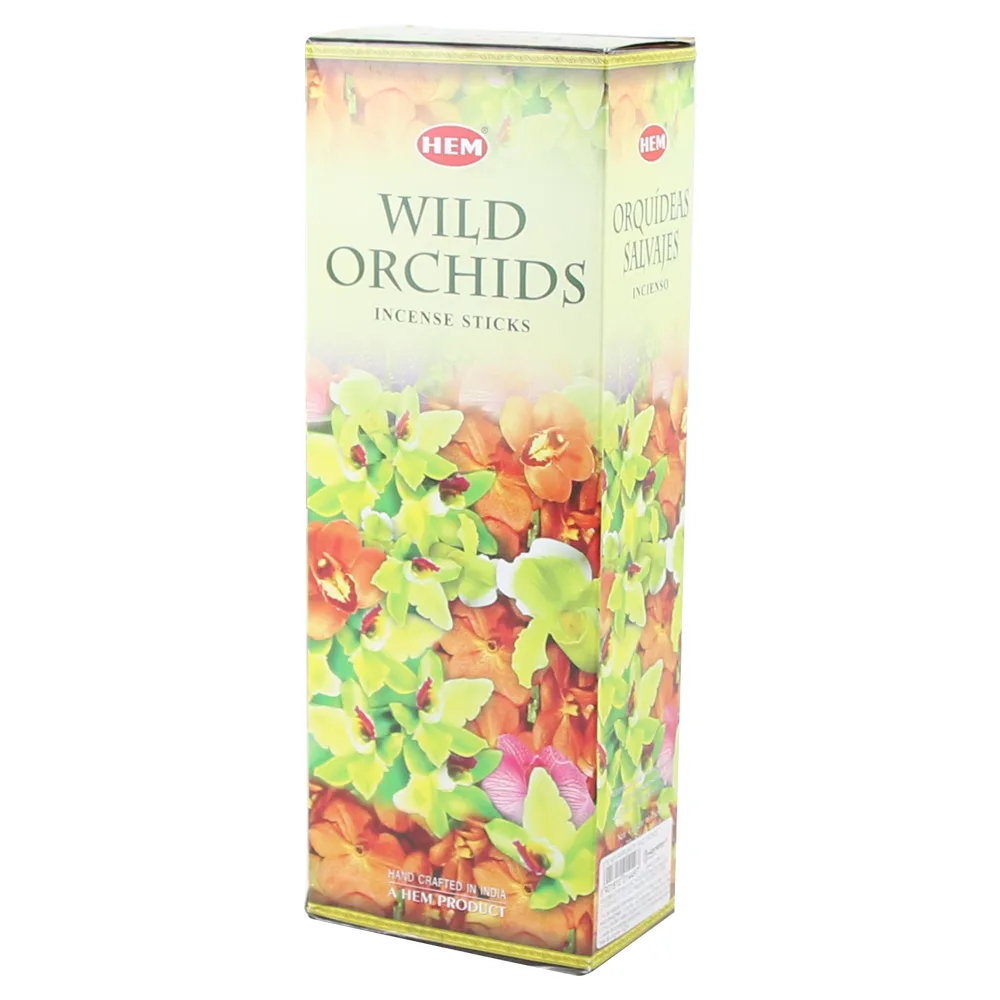 Betisoare parfumate Wild Orchids, 6 cutii de 20 de betisoare, HEM product