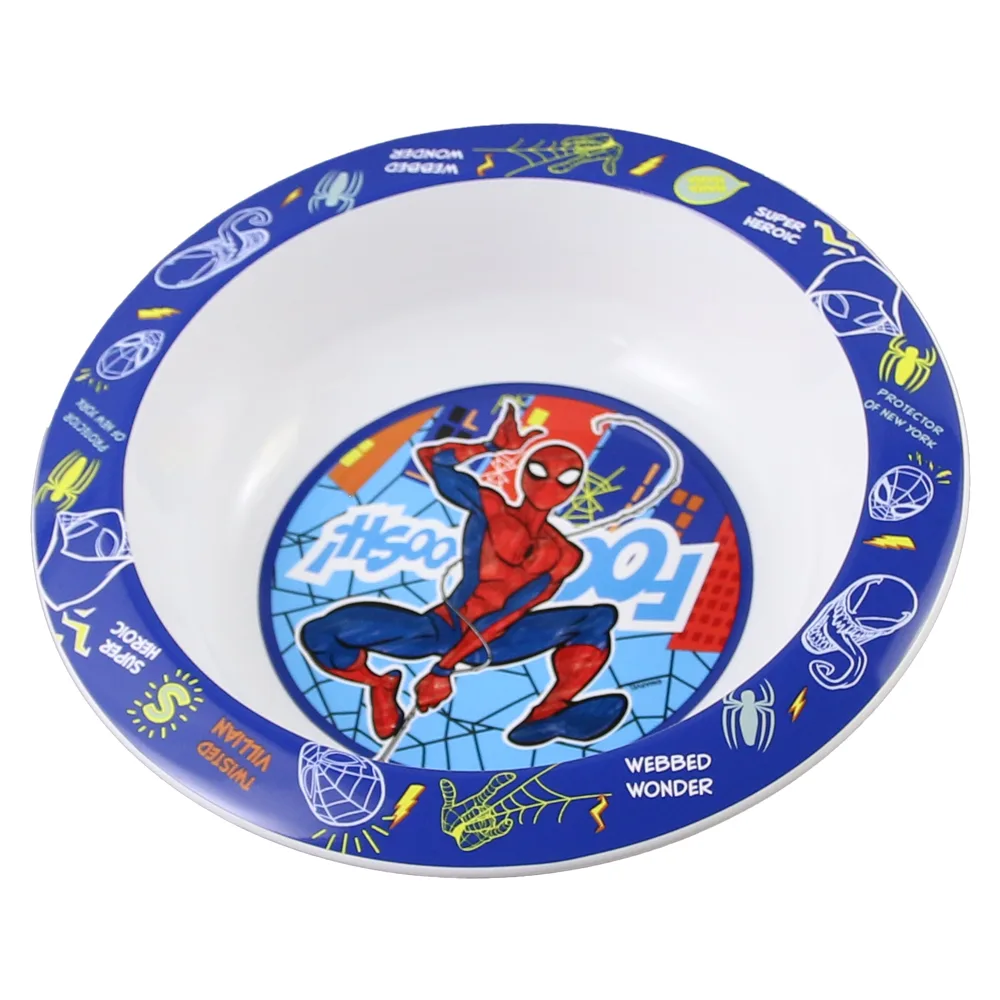 Farfurie adanca din plastic, Spiderman, 16x3.5 CM