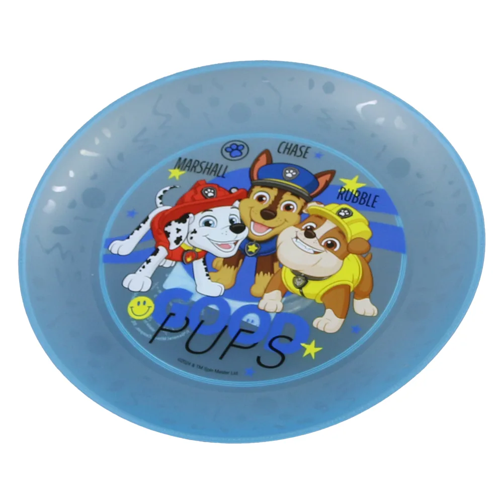 Farfurie intinsa din plastic, Paw Patrol, 19.5 CM