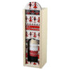 Cutie din lemn "Romania" cu sticla de vin 187 ml, Dansatori