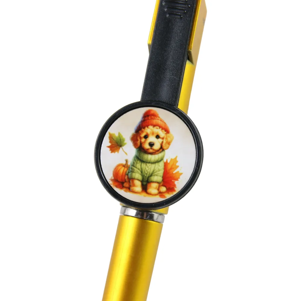 Pix touchscreen 14 cm, Catelus cu dovleac - imagine 2