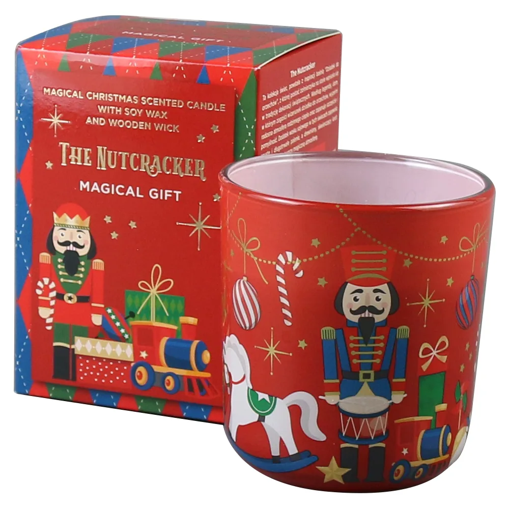Lumanare de Craciun parfumata in pahar 150 gr, The Nutcracker
