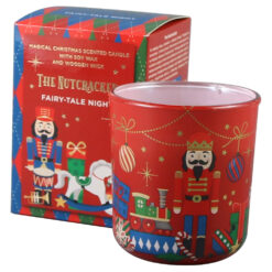 Lumanare de Craciun parfumata in pahar 150 gr, The Nutcracker - imagine 2
