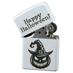 Alternative view of Bricheta metalica "Happy Halloween!" 4 x 5.5 cm, Dovleac