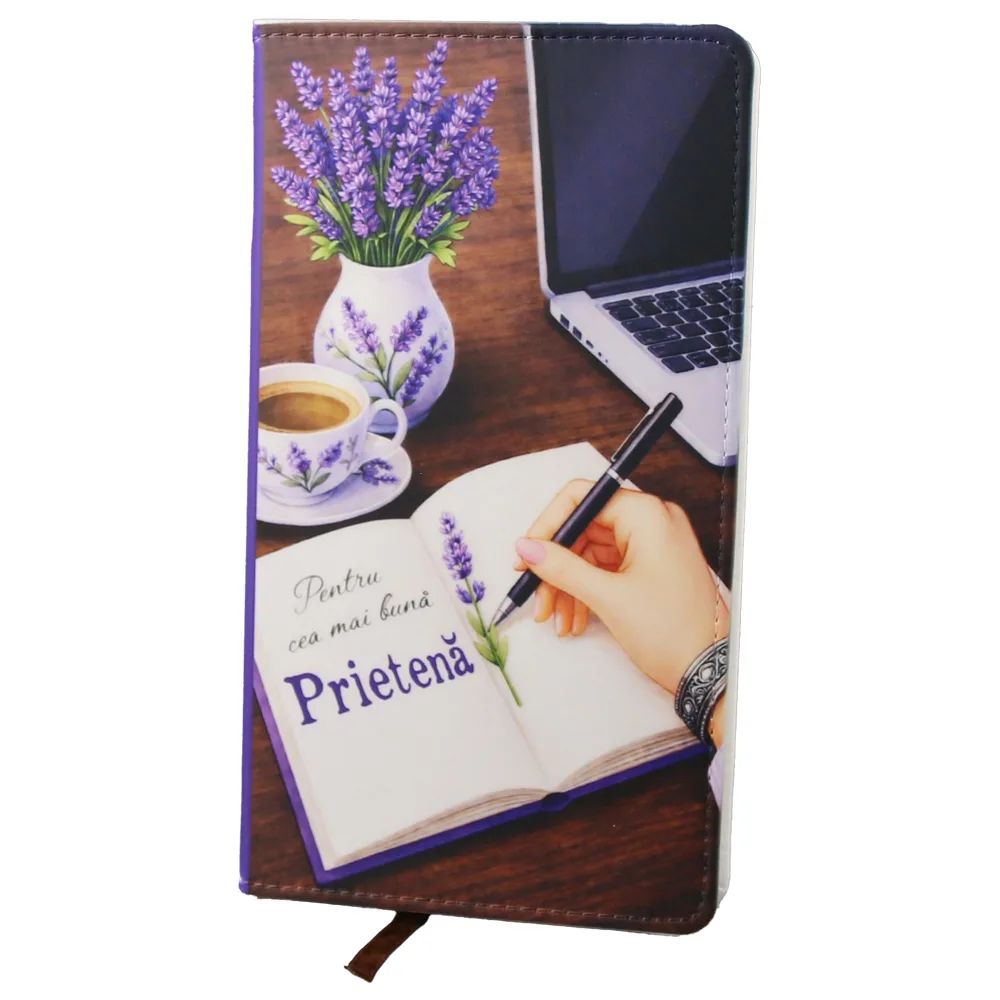 Agenda nedatata "Pentru cea mai buna Prietena", 10x17.5 cm
