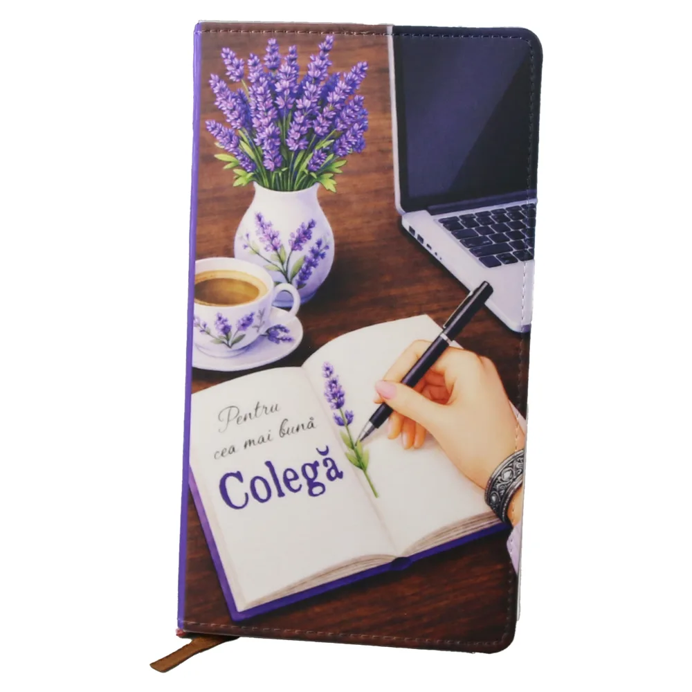 Agenda nedatata "Pentru cea mai buna Colega", 10x17.5 cm