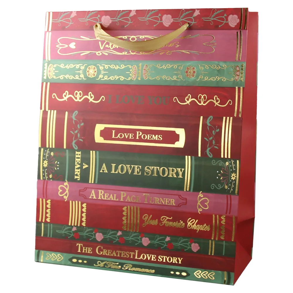 Punga cadou din hartie 26x32 cm, Love Story