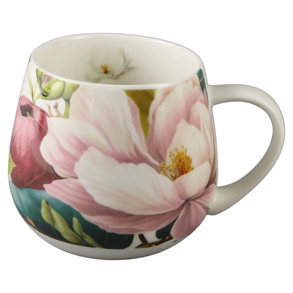 Cana din portelan 430 ml "Magnolie" in cutie decorativa - imagine 2