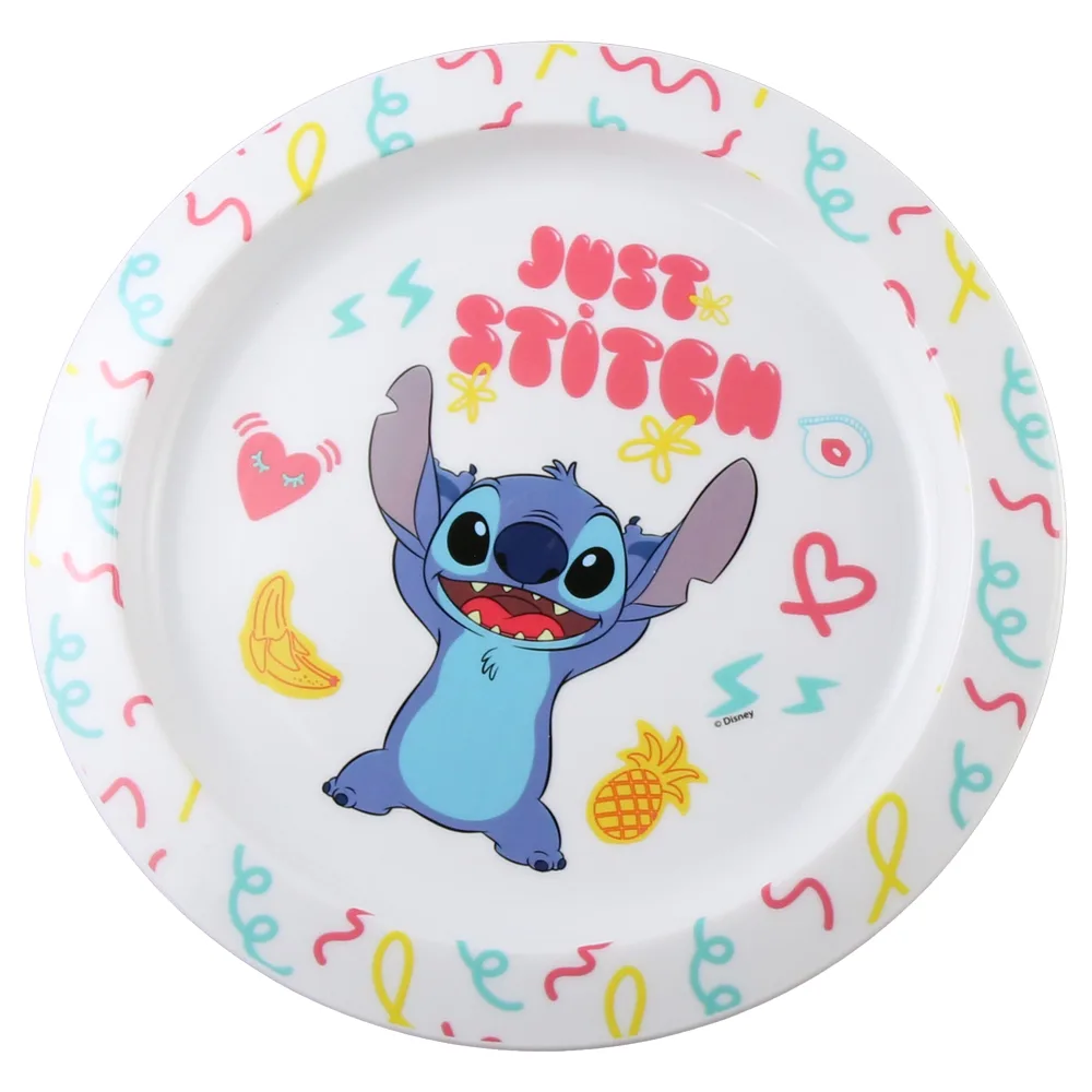 Farfurie intinsa din plastic, Just Stitch, 22 cm