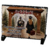 Placa ardezie absolvire "Menj batran...Gratulalok!" 19 x 14 cm