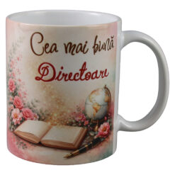 Cana din ceramica "Cea mai buna Directoare" 330 ml