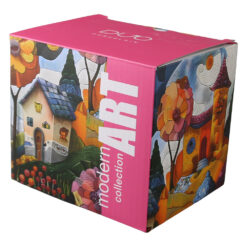 Cana din portelan 450 ml " Modern Countryside" in cutie decorativa - imagine 3