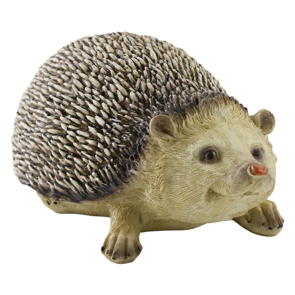 Figurina decorativa de gradina Arici din rasina 19 x 12 x 9.5 cm, ProGarden