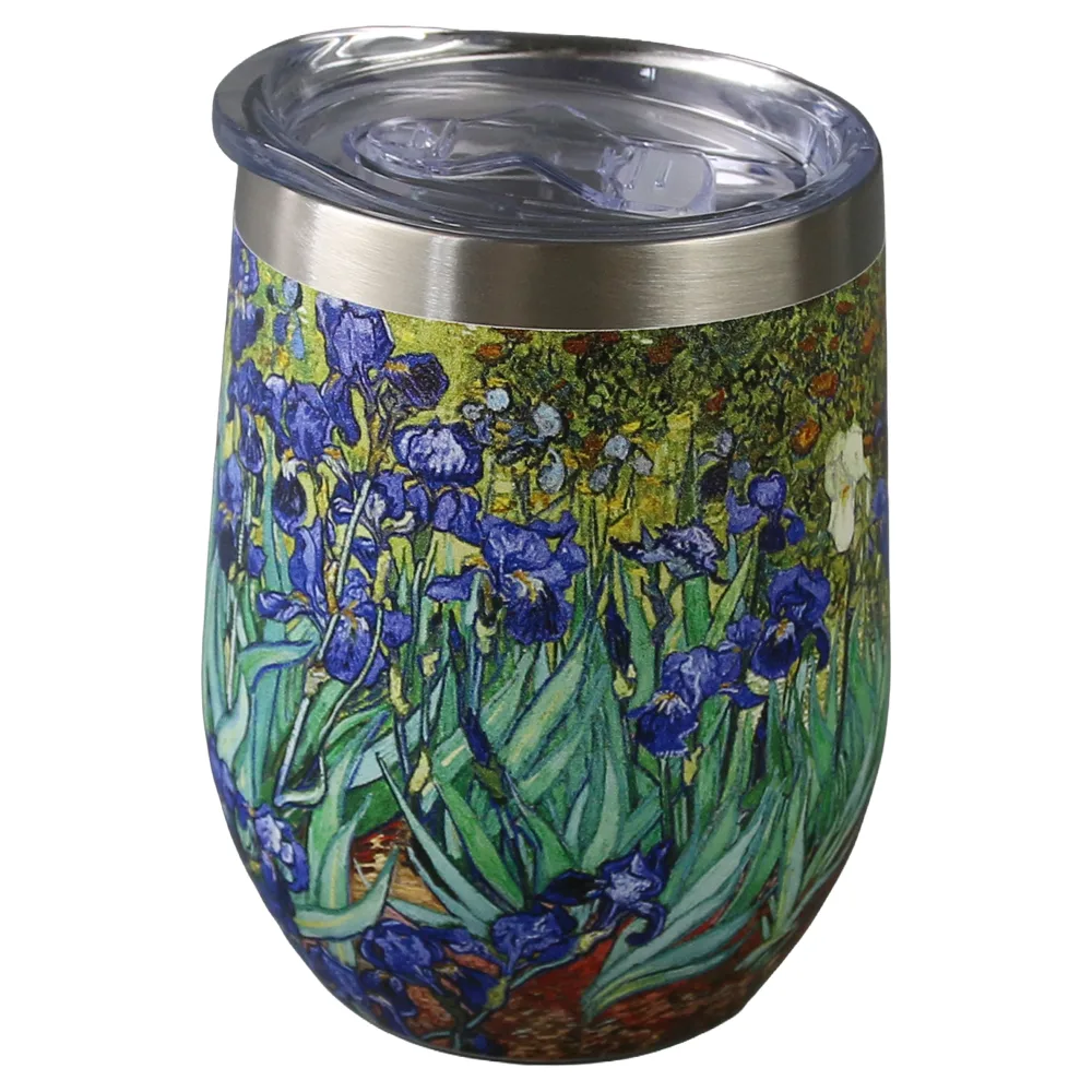 Cana termos 330 ml "Irises" de V. van Gogh, in cutie decorativa