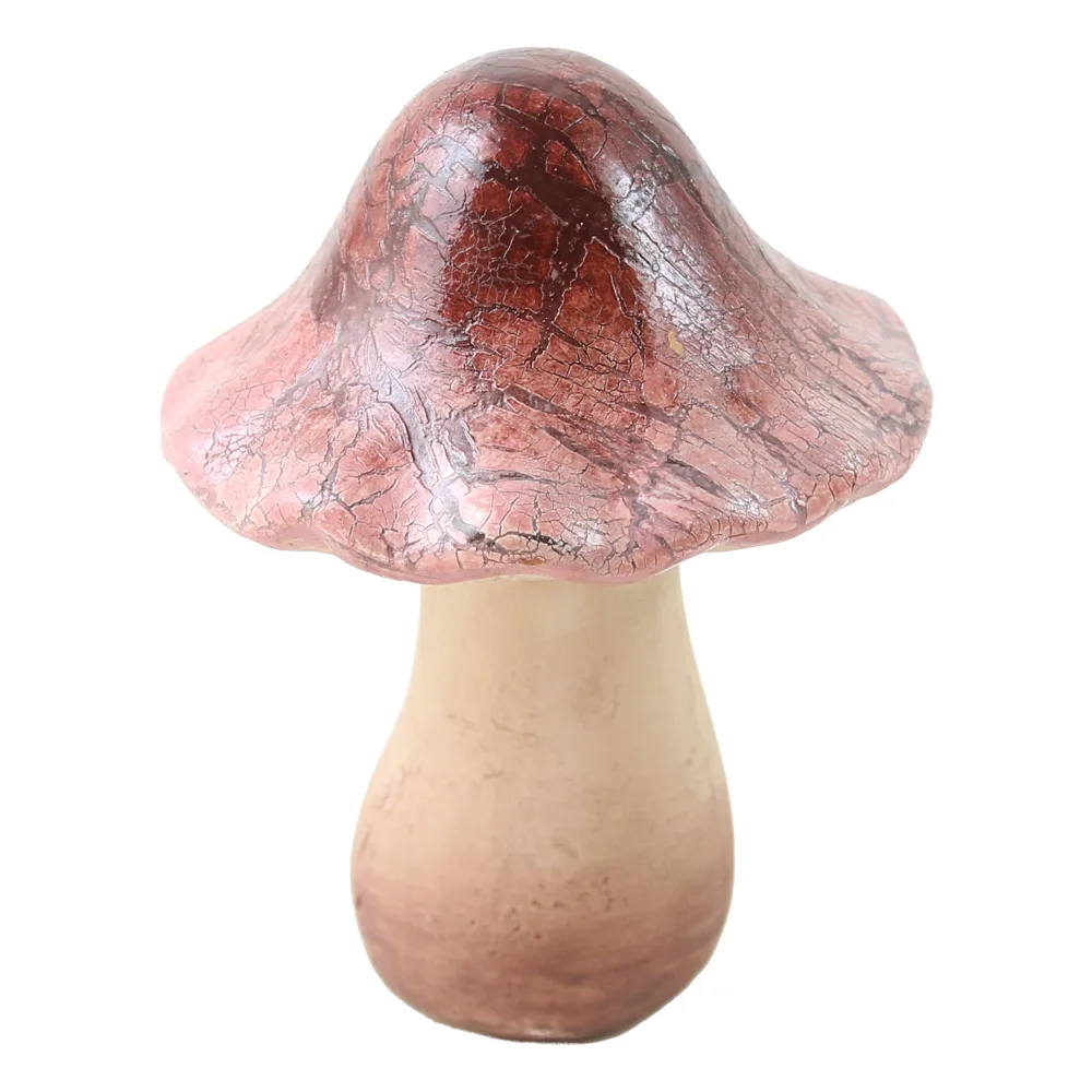 Ciuperca decorativa din ceramica 9 x 11 cm
