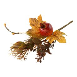 Pick decorativ de toamna cu rodie 21 cm