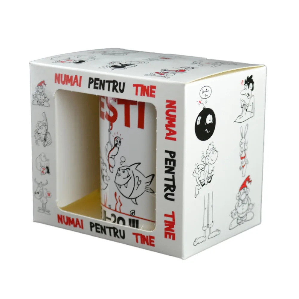 Cana ceramica 300 ml Zodiac "Pesti", in cutie decorativa