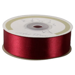 Rola panglica satin Bordo 25 mm x 25 m Art Deco