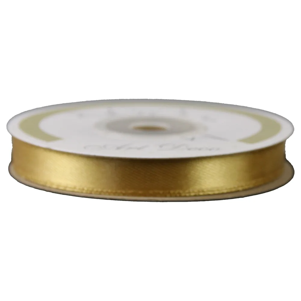 Rola panglica satin Auriu 10 mm x 25 m Art Deco