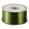 Rola panglica satin Verde 38 mm x 25 m Art Deco